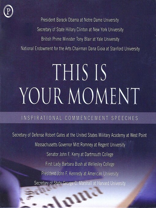 Title details for This Is Your Moment by Barack Obama - Available